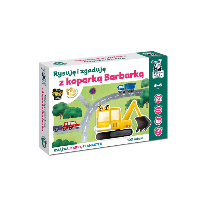 Rysuję i zgaduję z koparką Barbarką