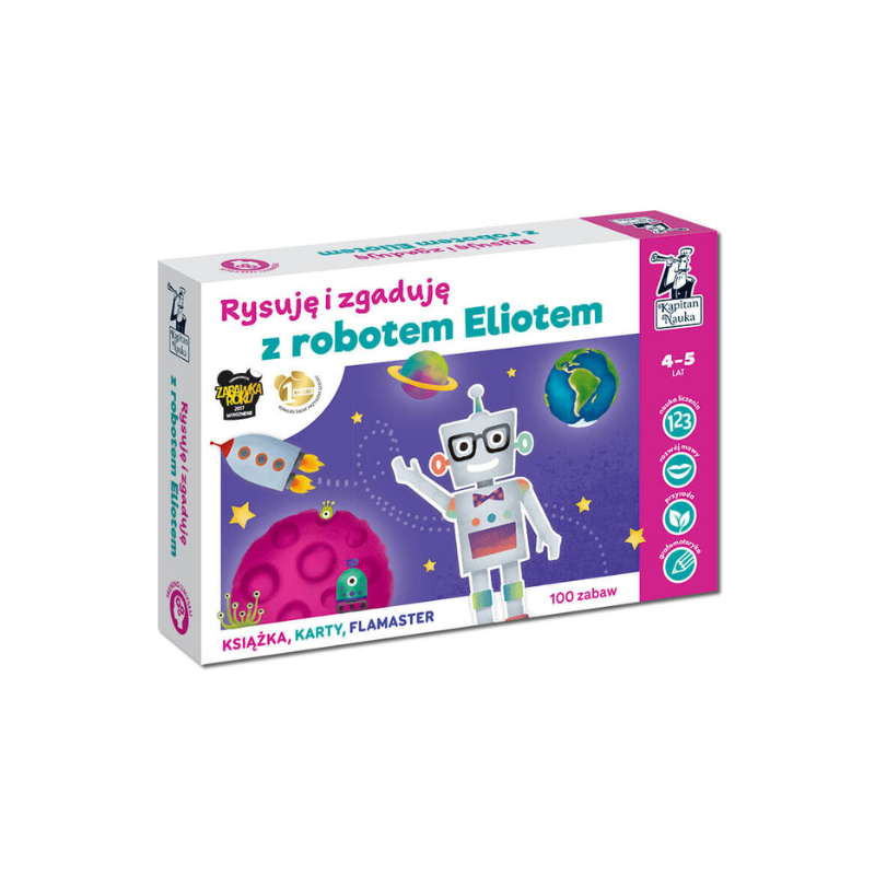 Rysuję i zgaduję z robotem Eliotem