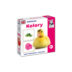Angielski. Kolory. Karty obrazkowe