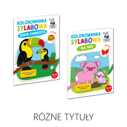Kolorowanka sylabowa - RÓŻNE TYTUŁY