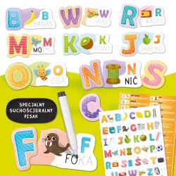Carotina cię nauczy! Mój pierwszy alfabet. Zestaw edukacyjny