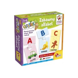 Carotina - Zabawny alfabet - nauka liter dla przedszkolaków