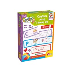 Carotina - Czytam, piszę i bawię się: mój świat - nauka liter i pisania