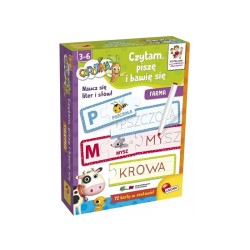 Carotina - Czytam, piszę i bawię się: farma - nauka liter i pisania