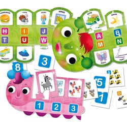 Carotina - ABC-123 - nauka liter i cyfr dla przedszkolaków