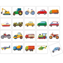 Pojazdy - mini memory