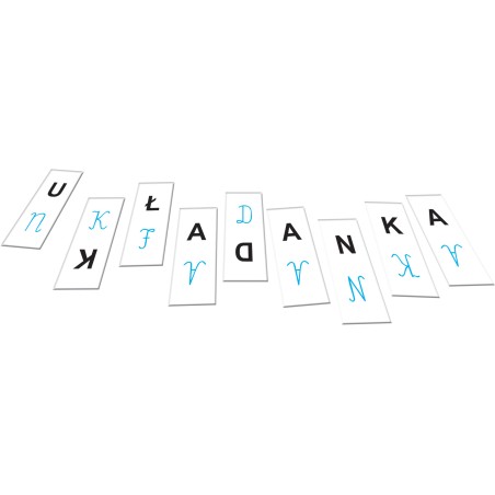 Układanka Literkowa - Nauka Alfabetu i Czytania