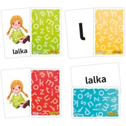 Zabawa w czytanie. Pierwsze słowa - 112 kart edukacyjnych