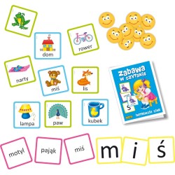 Zabawa w czytanie. Gra edukacyjna