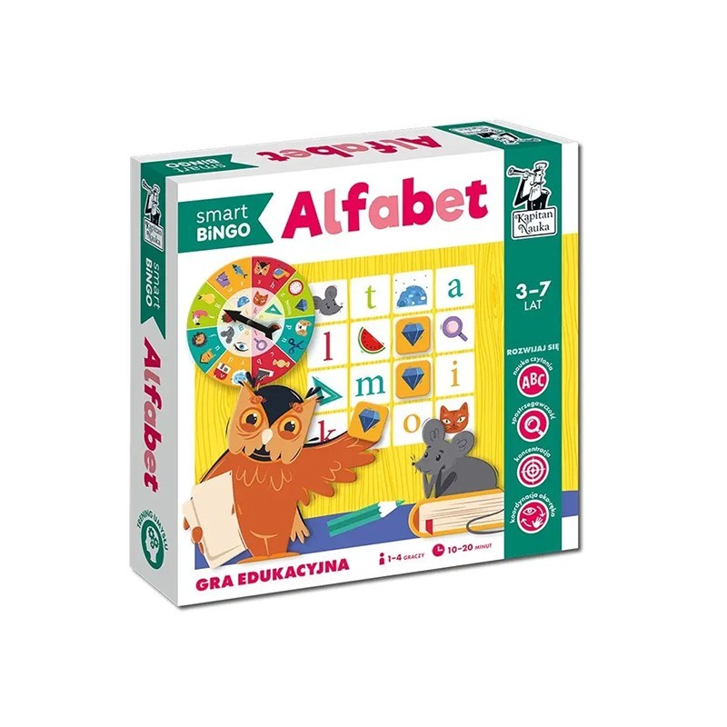 Alfabet. Smart bingo