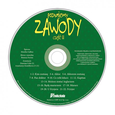 Poznajemy zawody – część III