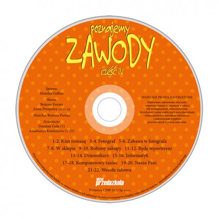 Poznajemy zawody – część IV