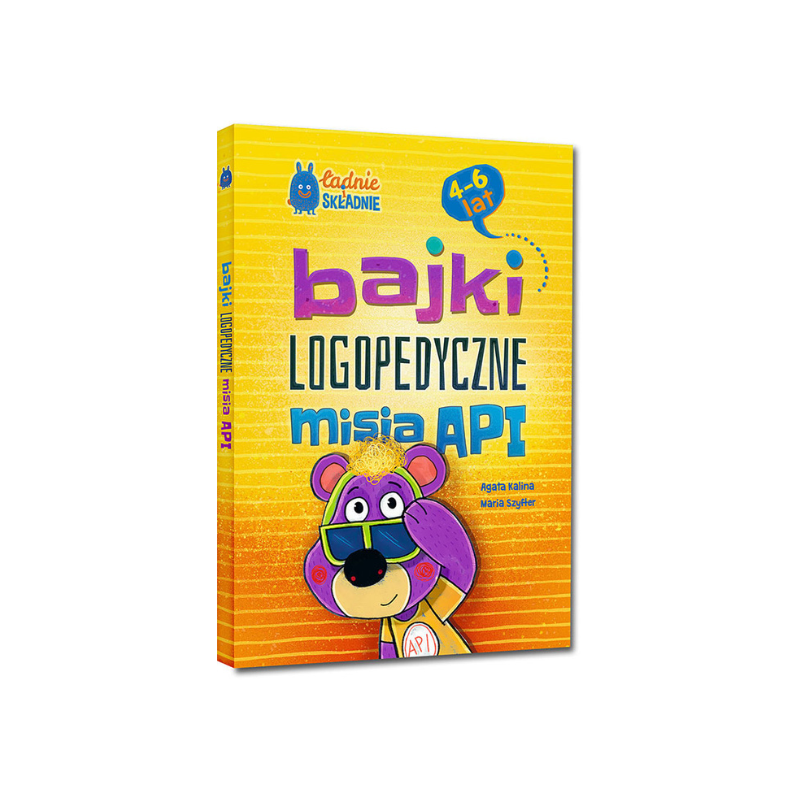 Bajki logopedyczne misia API (4-6 lat)