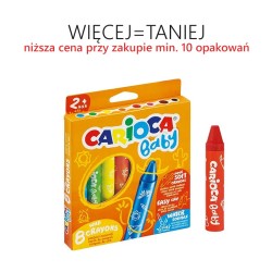 Pastele olejne 8 kolorów, bardzo miękkie Carioca
