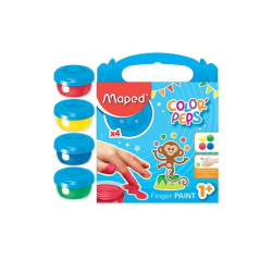 Farby do malowania palcami 4 kolory po 80 gram