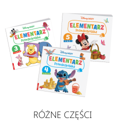 Disney Uczy. Elementarz przedszkolaka - RÓŻNE CZĘŚCI