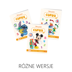 Disney Uczy. Cyfry 5+ - RÓŻNE WERSJE