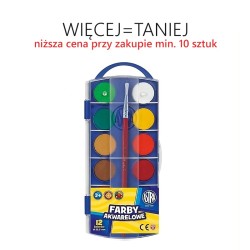 Farby akwarelowe 12 kolorów ASTRA