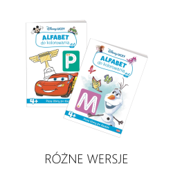 Disney Uczy. Alfabet do kolorowania 4+ - RÓŻNE WERSJE