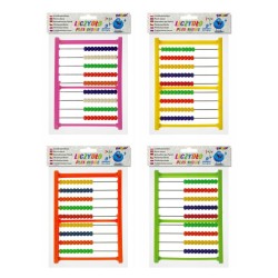 Liczydło z tworzywa 9-rzędowe 13,5 x 18cm