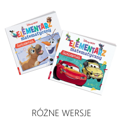 Disney Uczy. Elementarz matematyczny. Ćwiczenia - RÓŻNE WERSJE