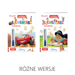 Disney Uczy. Przygoda z czytaniem. Elementarz. Ćwiczenia z mazakiem - RÓŻNE WERSJE