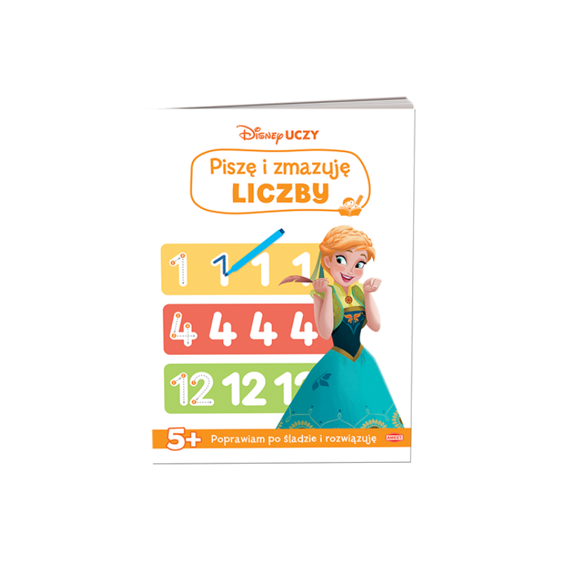 Disney Uczy. Piszę i zmazuję liczby