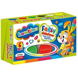 Farby plakatowe 6 kolorów/20 ml BAMBINO