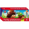 Farby plakatowe 8 kolorów/20 ml MONA