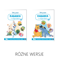 Disney Uczy. Zadania z nagrodami 4+ - RÓŻNE WERSJE