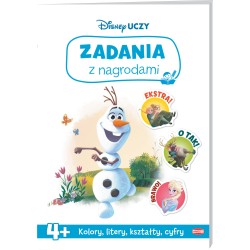 Disney Uczy. Zadania z nagrodami 4+ - RÓŻNE WERSJE