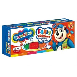 Farby plakatowe 10 kolorów/20 ml BAMBINO