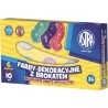 Farby plakatowe BROKAT 6 kolorów/10 ml ASTRA