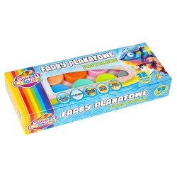 Farby plakatowe PASTELOWE 12 kolorów/20 ml