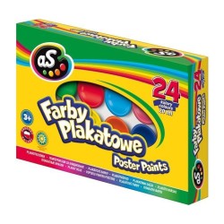 Farby plakatowe 24 kolory/20 ml ASTRA