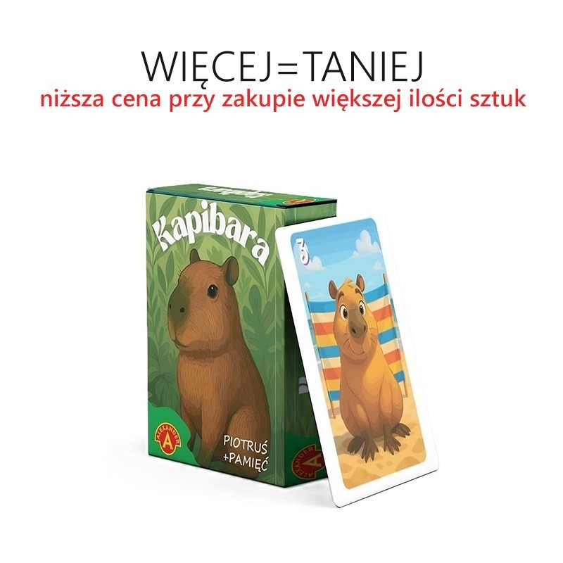 Kapibara: Karty Piotruś  + Pamięć