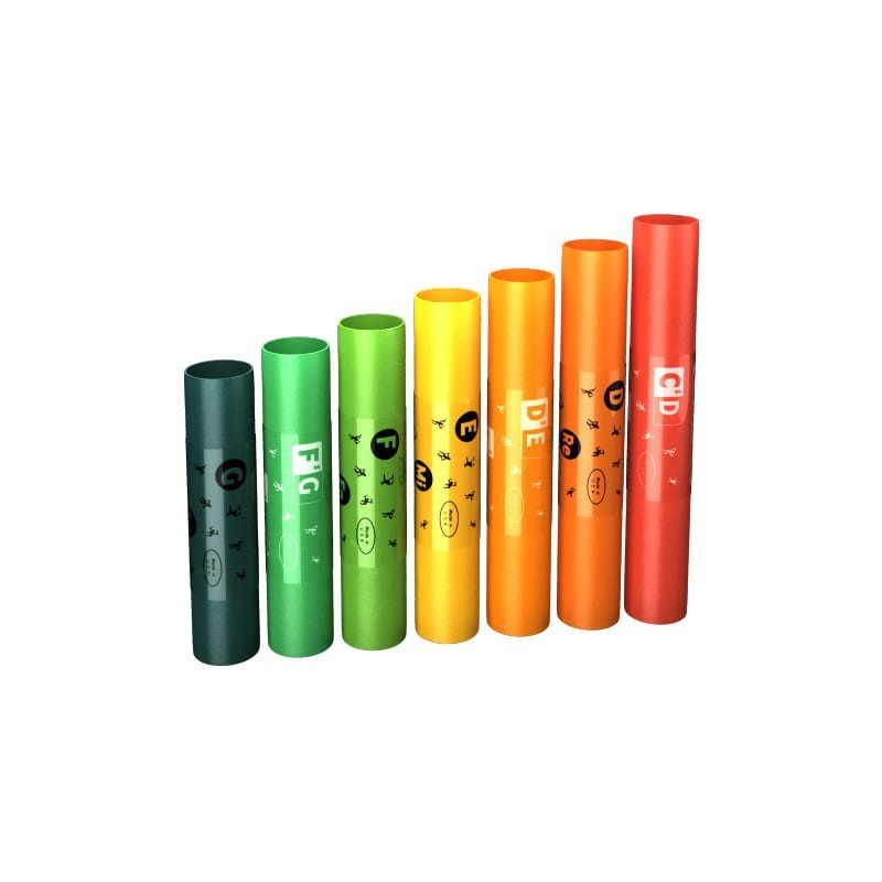 Bum Bum Rurki ZESTAW SOPRANOWY (7 rurek)