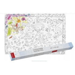 Kolorowanka XXL podłogowa - ZABAWA 120x80 cm