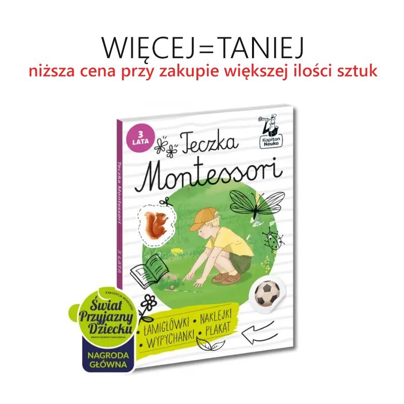 Teczka Montessori. 3 lata
