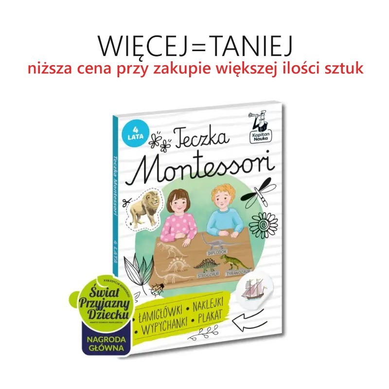 Teczka Montessori. 4 lata