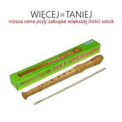 Flet prosty drewniany