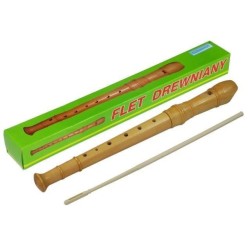 Flet prosty drewniany