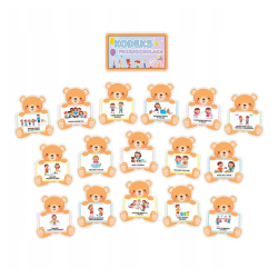 Plansze edukacyjne KODEKS PRZEDSZKOLAKA 17 kart z misiami