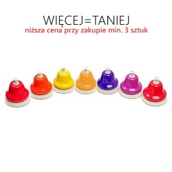 Dzwonki naciskane - zestaw rozszerzający (7 dzwonków)