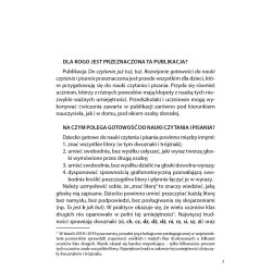 Do czytania już tuż, tuż. Rozwijanie gotowości do nauki czytania i pisania