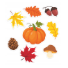 Dekoracja jednostronna - Jesień 8 elementów