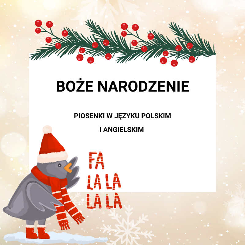 BOŻE NARODZENIE w przedszkolu - piosenki do pobrania