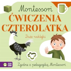 Montessori. Ćwiczenia czterolatka