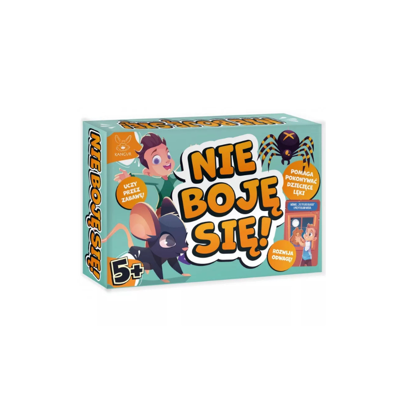 Nie boję się! Gra planszowa. Pokonaj strach!