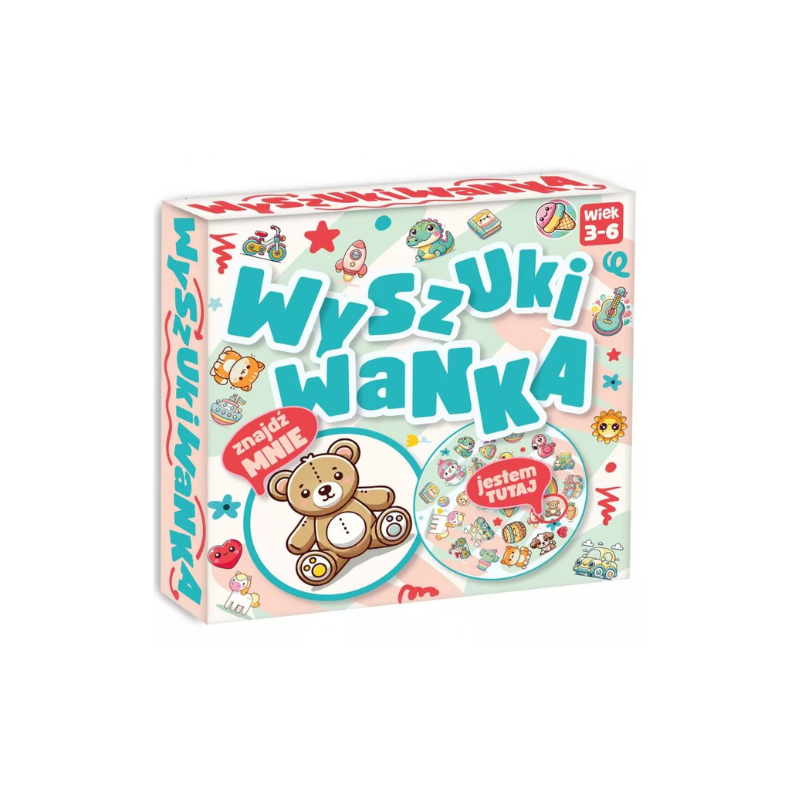 Wyszukiwanka dla dzieci. Gra na spostrzegawczość i refleks